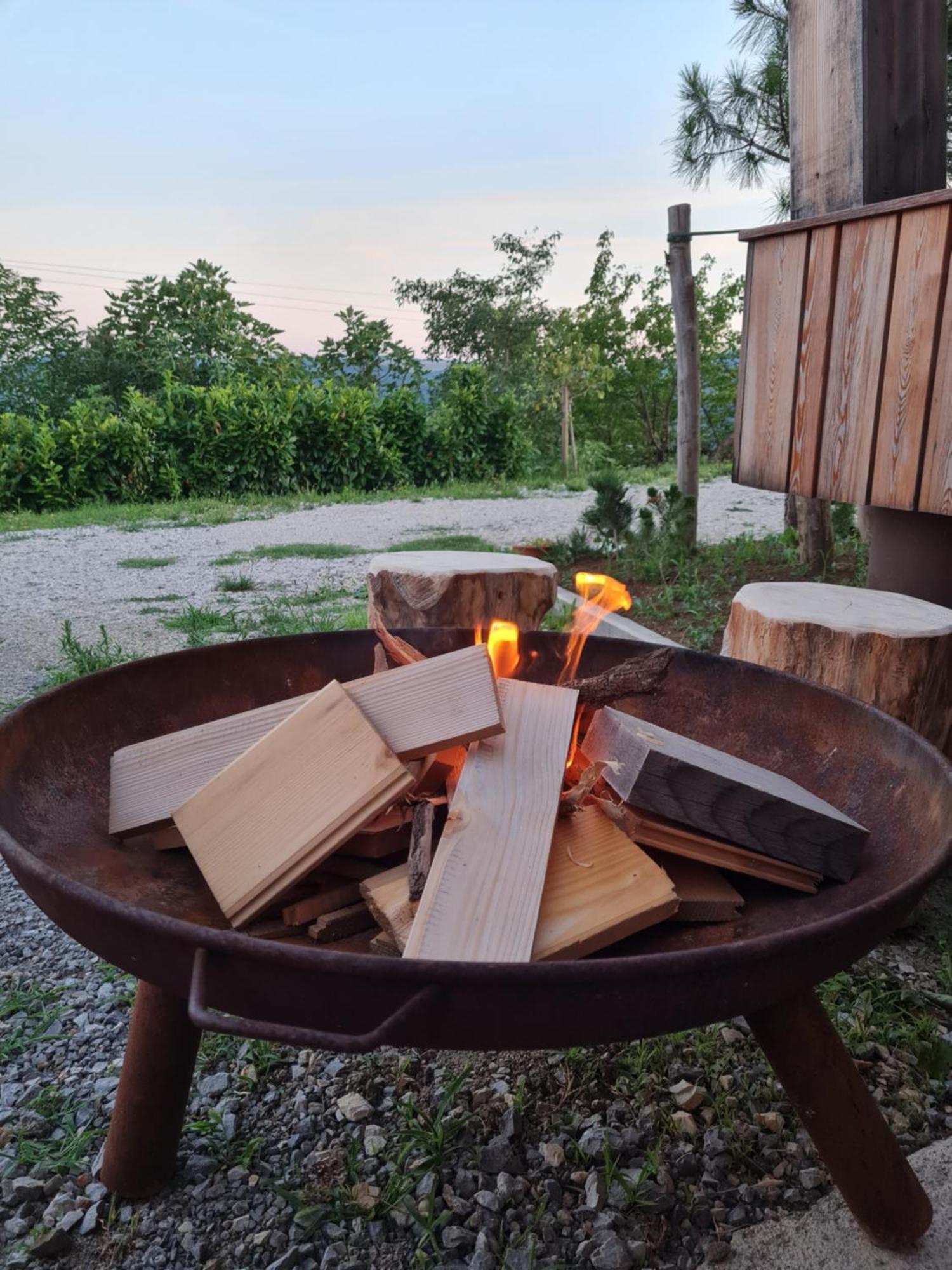 Panorama Glamping Vipavska Dolina Apartment Dobravlje Exterior photo